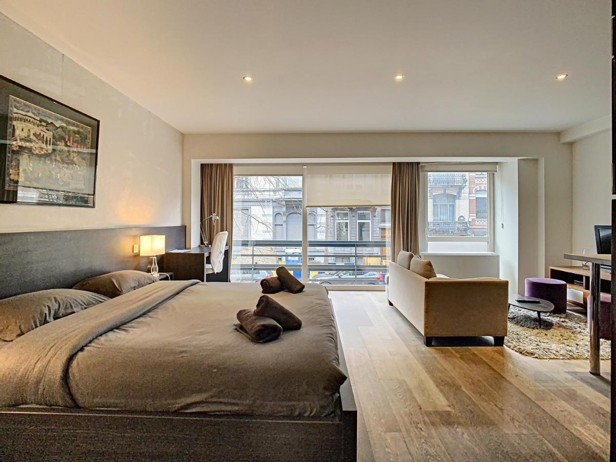 Apartamento Flat Moliere Bruselas Exterior foto